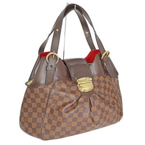 Louis Vuitton Sistine Damier Ebene Brown Canvas